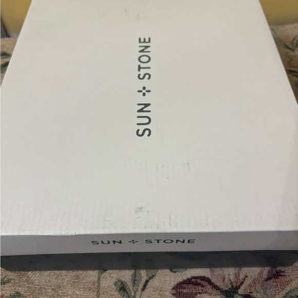 Sun & Stone Red Open-Toe Women’s Heel - Picture 10 of 11